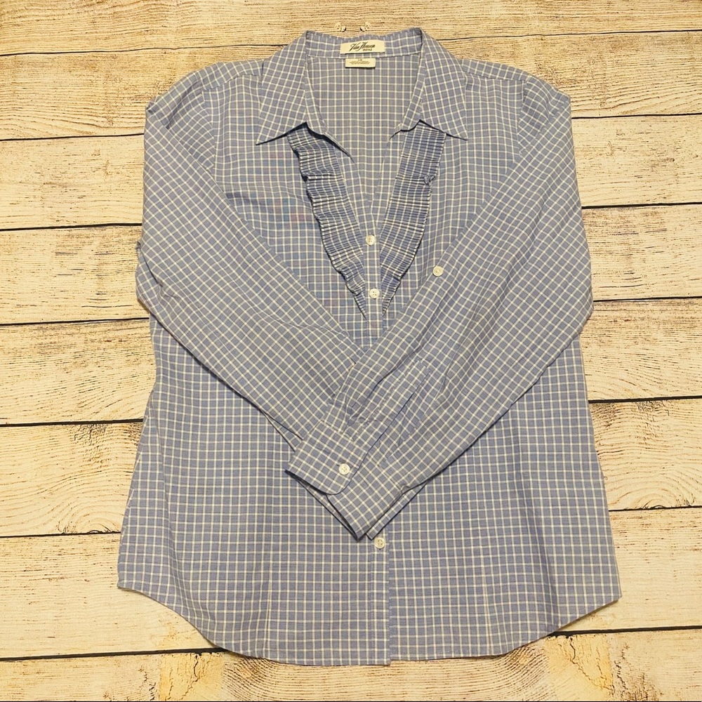 Vanheusen Gingham Button Down - image 1